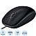 превью Мышь проводная LOGITECH M110, USB, 2 кнопки+1 колесо-кнопка, оптическая, серая