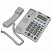 превью Телефон RITMIX RT-550 white, АОН, спикерфон, память 100 ном., тональный/импульсный режим, белый