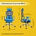 превью Кресло BRABIX PREMIUM «Evolution ER-700», подножка, слайдер, синхромеханизм, сетка, серое