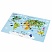 превью Настольное покрытие ЮНЛАНДИЯ, А3+, пластик, 46×33 см, «Map»