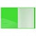 превью Папка с 60 вкладышами Berlingo «Neon», 24мм, 1000мкм, зеленый неон, с внутр. карманом