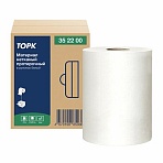 Протирочный нетканый материал TORK Advanced, 266 листов в рулоне, 39.5×27.6 см, белый