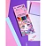 превью Карандаши цветные Комус Класс Kitty stickers 12 карандашей 12 цветов трёхгранные