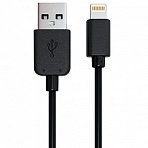 Кабель USB 2.0-Apple Lightning, 1 м, RED LINE, для подключения IPhone (IPad), черный