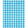 Скатерть одноразовая Luscan, 120×200см 6шт/рулон, синяя клетка