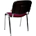 превью Стул офисный Easy Chair Изо/Iso бордовый (ткань, металл) (244440)
