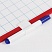 превью Доска для рисования двусторонняя с маркером и губкой (185×260 мм), клетка, подвес, ПИФАГОР