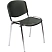 превью Стул офисный Easy Chair Изо чёрный (пластик, металл) (573682)