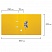 превью Папка-регистратор BRAUBERG с двухсторонним покрытием из ПВХ, 70 мм, желтая