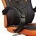 превью Кресло игровое Helmi HL-S07 «Boost», экокожа/ткань черная/оранжевая