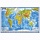 Карта мира физическая 101×66 см, 1:29М, с ламинацией, интерактивная, в тубусе, BRAUBERG