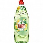 Средство для мытья посуды Fairy Pure & Clean бергамот и имбирь 650 мл