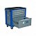 превью Тележка для инструмента Toollbox TBS-4 серая/синяя (800×468×775 мм)