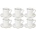 Набор чайный 15пр. White chic (6 персоны) v=190/280/435/1350мл, 0970024