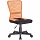 Кресло BRABIX «Smart MG-313», без подлокотников, комбинированное, черное/оранжевое