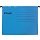 Папка подвесная регистратура Комус зеленая Foolscap, 25 шт