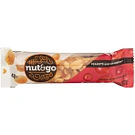 Батончик ореховый Nut N Go, 42гХ18шт/уп с арахисом и клюквой ВК248