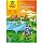 Картон цветной A4, Мульти-Пульти, 10л., 10цв., лакированный, в папке, «Енот в Шотландии»