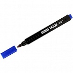 Маркер перманентный Luxor «Trios» синий, пулевидный, 2.5 мм