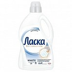 Жидкость для стирки Ласка для белого белья 3 л