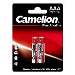 Батарейка Camelion AAA/LR 03 Plus Alkaline BL-2 1.5В(2 шт в уп. )