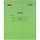 Тетрадь школьная зеленая №1 School Отличник А5 12 листов в узкую линейку (10 штук в упаковке)