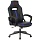 Кресло игровое Бюрократ VIKING 6 KNIGHT B FABRIC, ML, ткань черный/серый, топ-ган (до 180кг)
