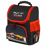 Ранец ПИФАГОР BASIC, 1 отделение, 3 кармана, эргономичная спинка, «Cool wheels», 35×28х18 см