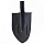Лопата штыковая Сибртех 37.5×24.5 см закаленная с ребрами жесткости без черенка (артикул производителя 61399)