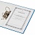превью Папка-регистратор Attache Digital, синий лам. карт,75мм