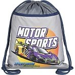 Мешок для обуви Комус Класс Motor Sports, 360×470 мм, карман, МО-26-2