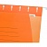 превью Папка подвесная Attache, А4, картон, оранжевый, до 200л., 5шт/уп