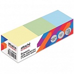 Стикеры 51×51 мм Attache Economy пастельные 3 цвета (12 блоков по 100 листов)