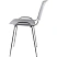 превью Стул офисный Easy Chair Изо серый (пластик, металл) (573683)