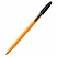 превью Ручка шариковая BIC "Orange", корпус оранжевый, черные детали, толщина письма 0,36 мм, черная