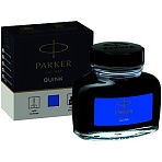 Чернила Parker «Bottle Quink» синие, смываемые, 57мл