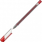 Ручка шариковая масляная Kores К11 красная (толщина линии 0.7 мм)
