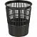 превью Корзина для мусора Luscan 14 л пластик черная (26×30 см)