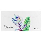 Папка-конверт на кнопке Berlingo «Eco», Travel size, 180мкм, с рисунком