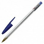 Ручка шариковая STAFF «Basic Budget BP-04»СИНЯЯлиния письма 0.5 ммс штрихкодом143868