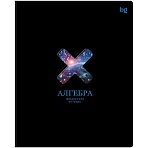 Тетрадь предметная 48л. BG «Информационное поле» - Алгебра, soft-touch ламинация, выб. лак