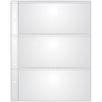 Лист для альбома OfficeSpace «Optima» на 3 боны 185×80, 120мкм