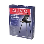 Этюдник-мольберт облегченный, холст до 82 см, черный, ALLIATO (АЛЛИАТО)