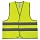 Жилет сигнальный, 2 светоотражающие полосы, ЛИМОННЫЙ, XL (52-54), ЭКОНОМ, ГРАНДМАСТЕР, 610840