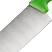 превью Нож поварской лез 300 мм толщ 2 мм 3Cr13 зел пластиковая ручка