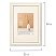 превью Рамка 21×30 см с паспарту 13×18 см, небьющаяся, аналог IKEA, багет 26 мм, МДФ, BRAUBERG «Zool», цвет слоновая кость