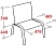 превью Стул офисный Easy Chair Изо/Iso красный (ткань, металл) (550721)
