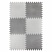 превью Коврик-пазл напольный 1.5×1 м, 6 шт., 50×50 см, толщина 1 см, серый, светло-серый, ЮНЛАНДИЯ