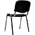 превью Стул офисный Easy Chair Изо РС01.00.10 чёрный (искусственная кожа, металл) (1905633)