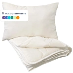 Набор спальный (одеяло 140×205, 150гр/м2 -1 шт, подушка 40×60 см - 1 шт)